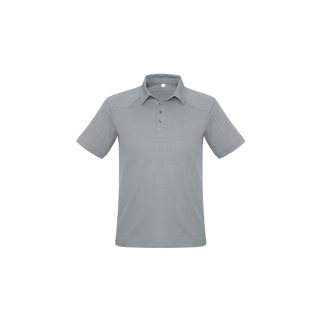 Mens Profile Short Sleeve Polo P706MS in Silver