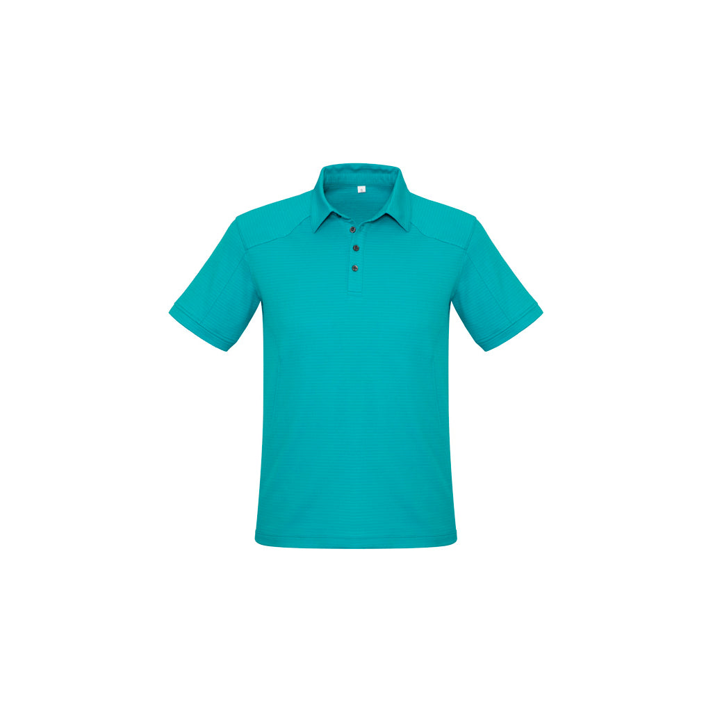 Mens Profile Short Sleeve Polo P706MS in Teal