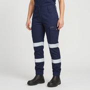 Womens Essential Stretch Taped Cargo Pant - Cuffed ZP735