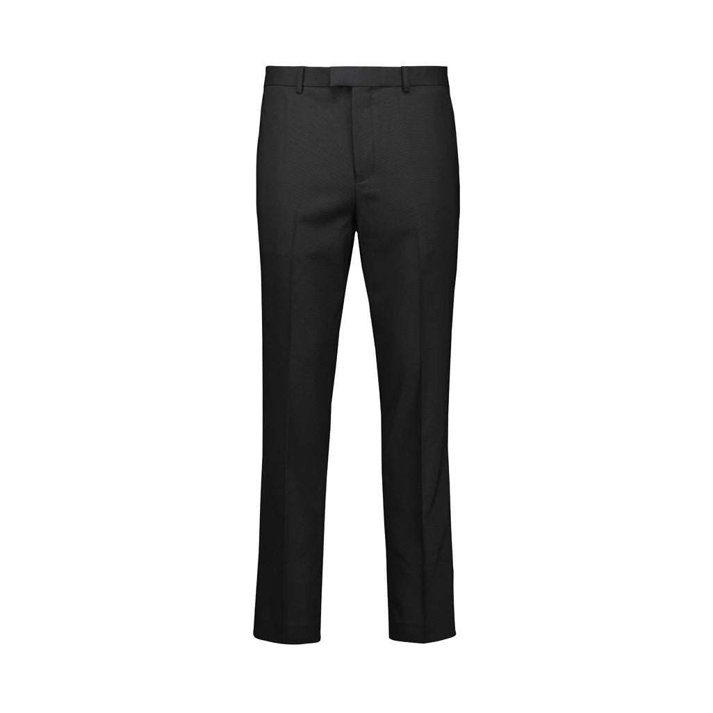 Renew Mens Slim Fit Flat Front Pant RGP407M in Pencil Black