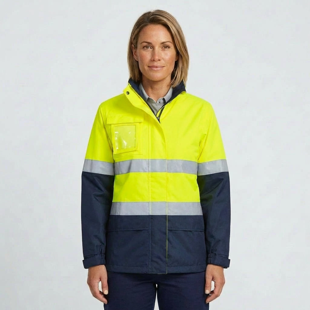 Womens Hi Vis Ultralite Waterproof Jacket ZJ757