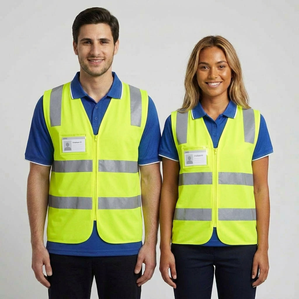 Unisex Hi Vis Zip Vest ZV998