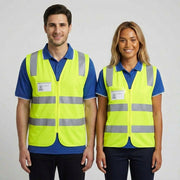 Unisex Hi Vis Zip Vest ZV998