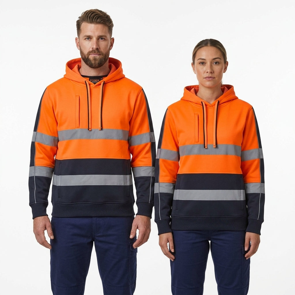 Unisex Hi Vis Stretch Taped Hoodie ZT483