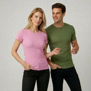 Unisex Adults Plain Breezeway Micromesh Tee Shirt CT1207
