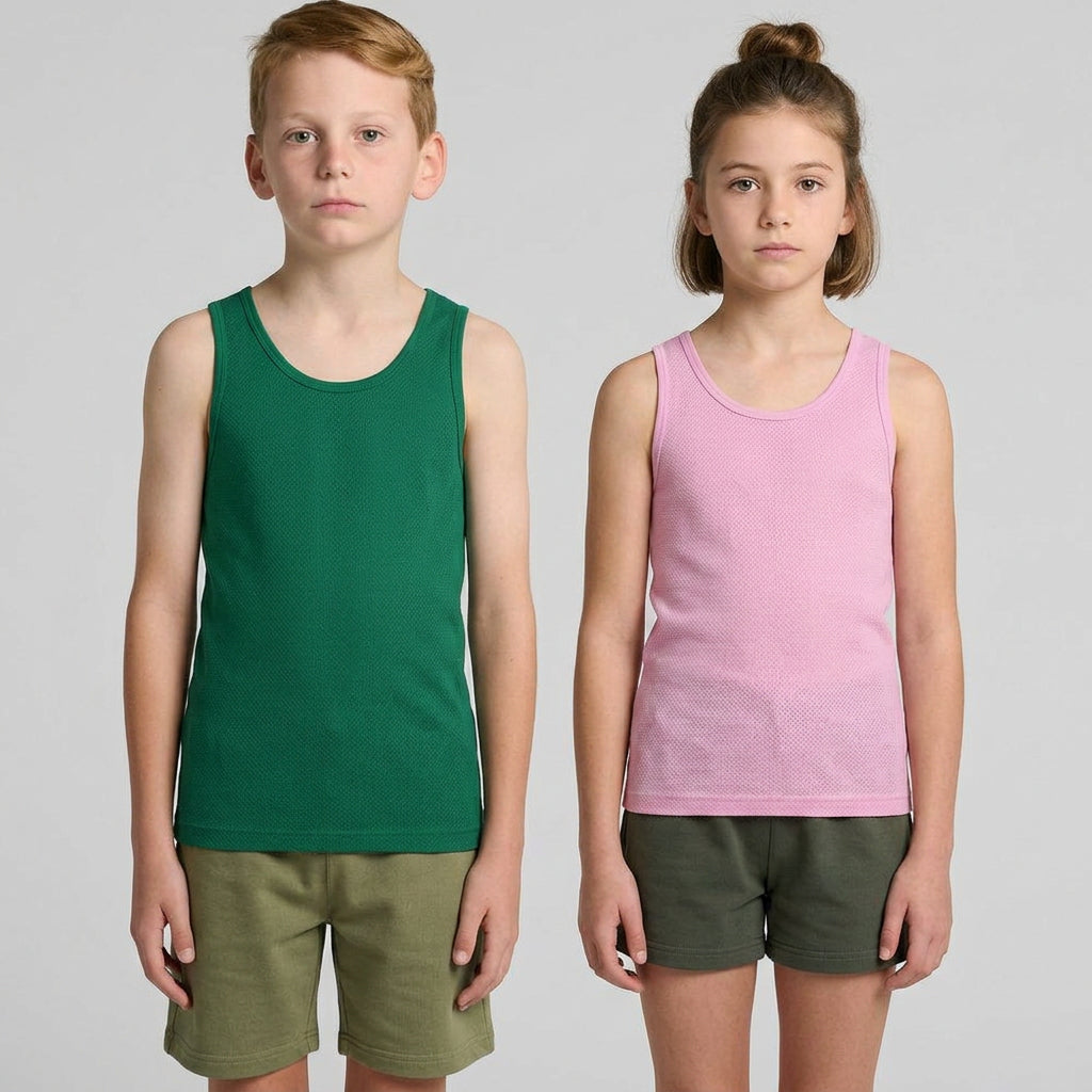 Kids Breezeway Micromesh Singlet CT1548