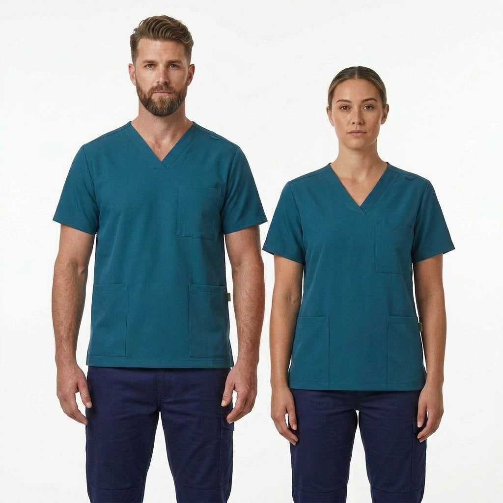 Unisex Pulse V-Neck Scrub Top CU544US