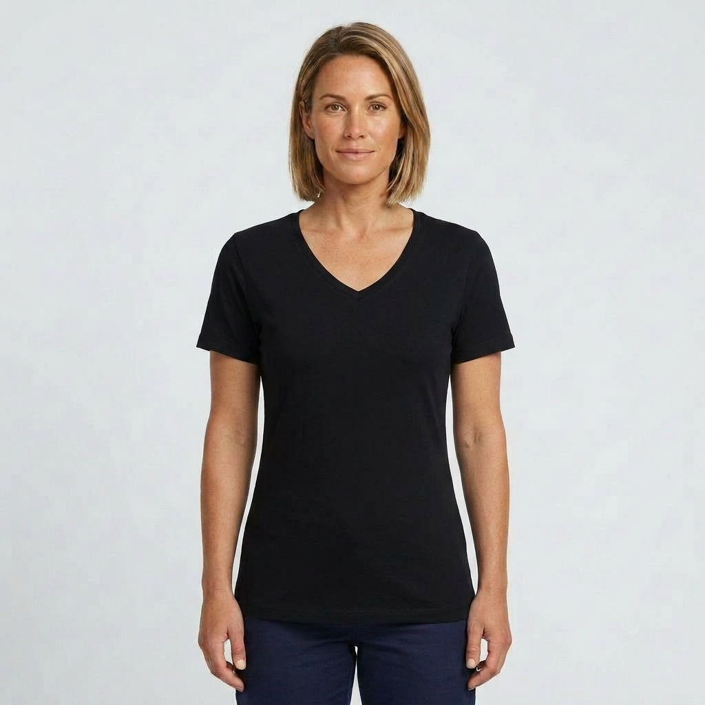 Sunprints Ladies V Neck LVT86