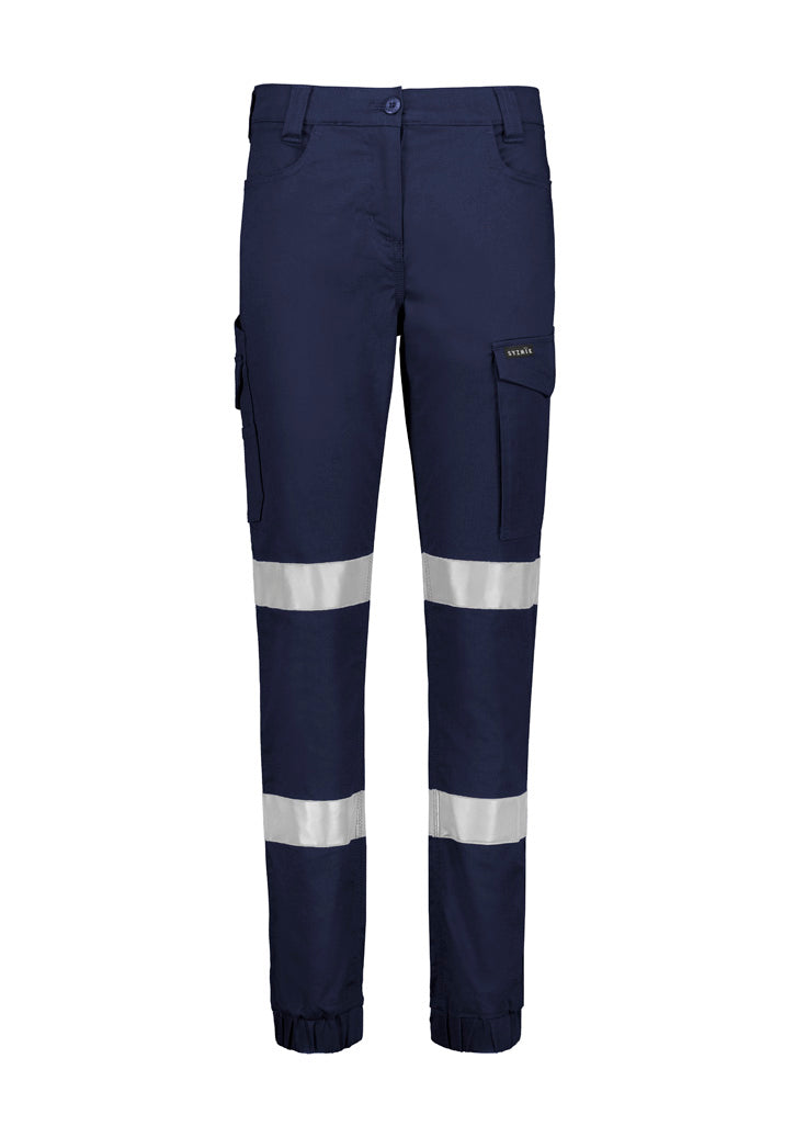 Womens Essential Stretch Taped Cargo Pant - Cuffed ZP735
