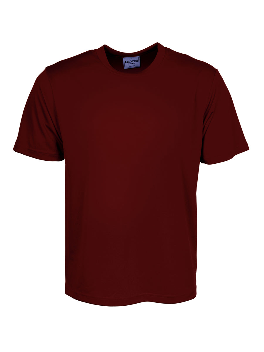 Unisex Adults Plain Breezeway Micromesh Tee Shirt CT1207