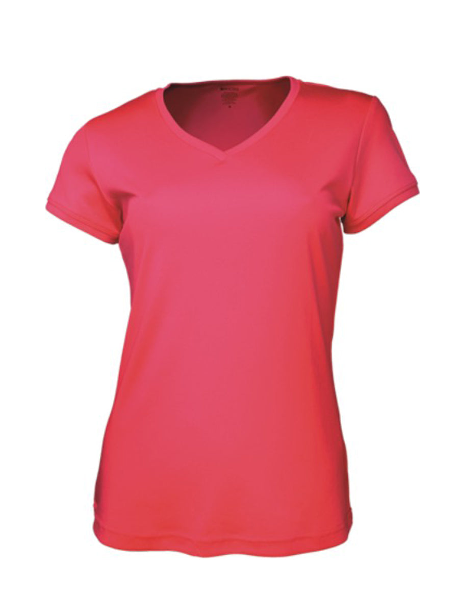 Bocini Ladies Brushed V-Neck Tee CT1418