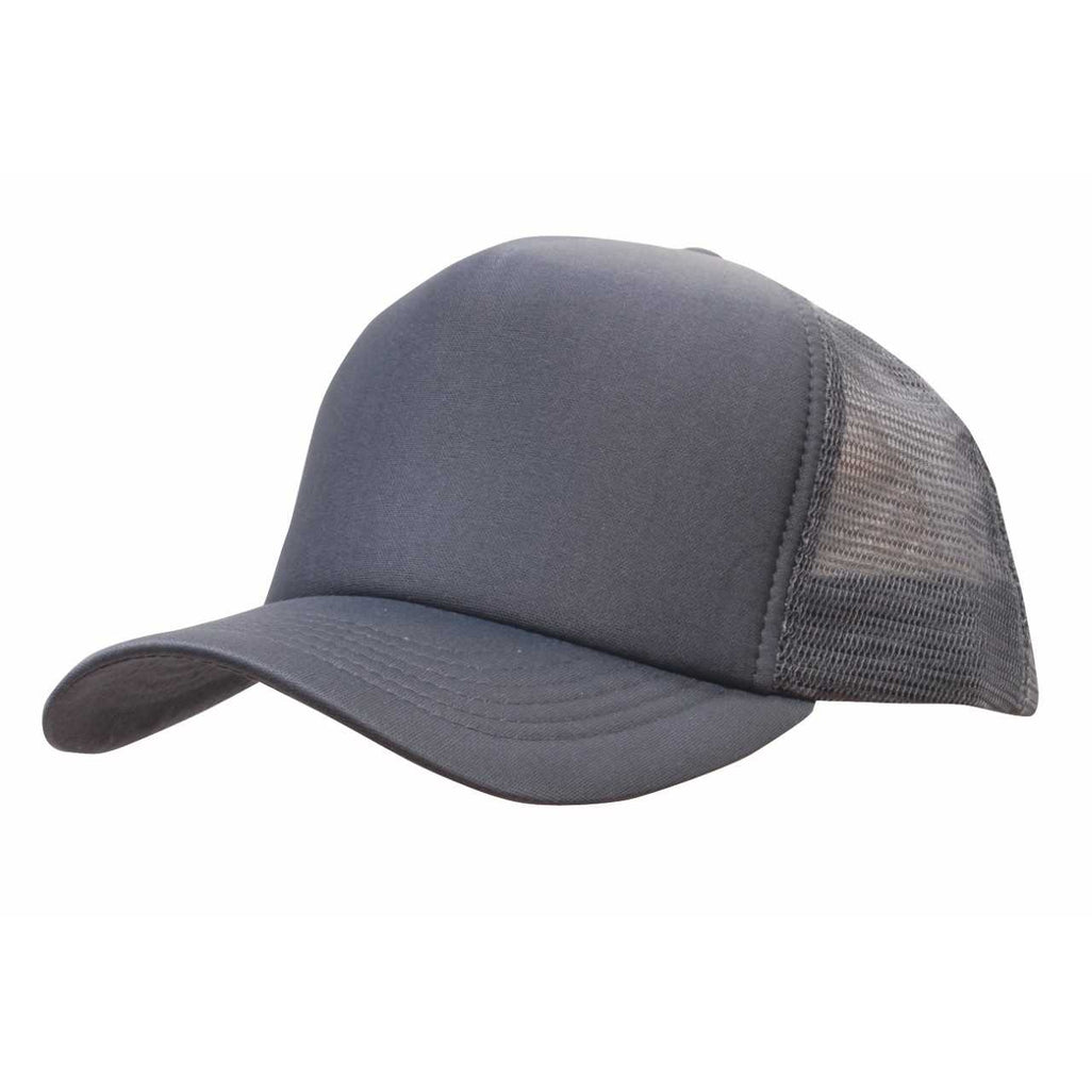 Truckers Mesh Cap 3803 in Charcoal