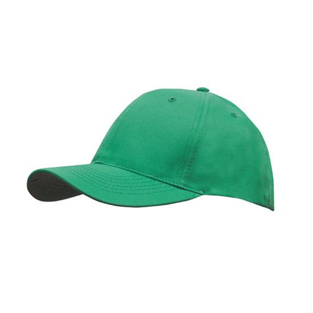 Breathable Poly Twill Cap 4012 in Emerald