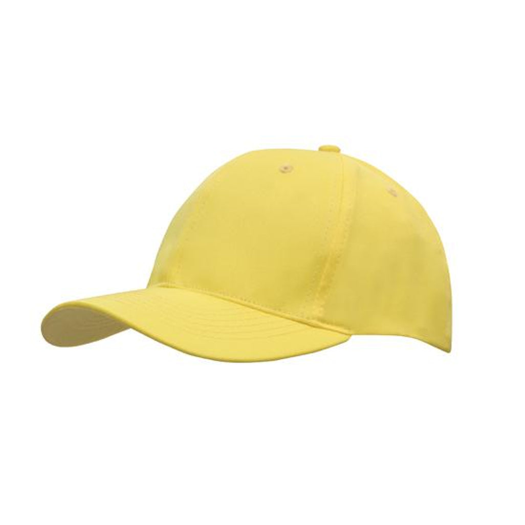 Breathable Poly Twill Cap 4012 in Gold
