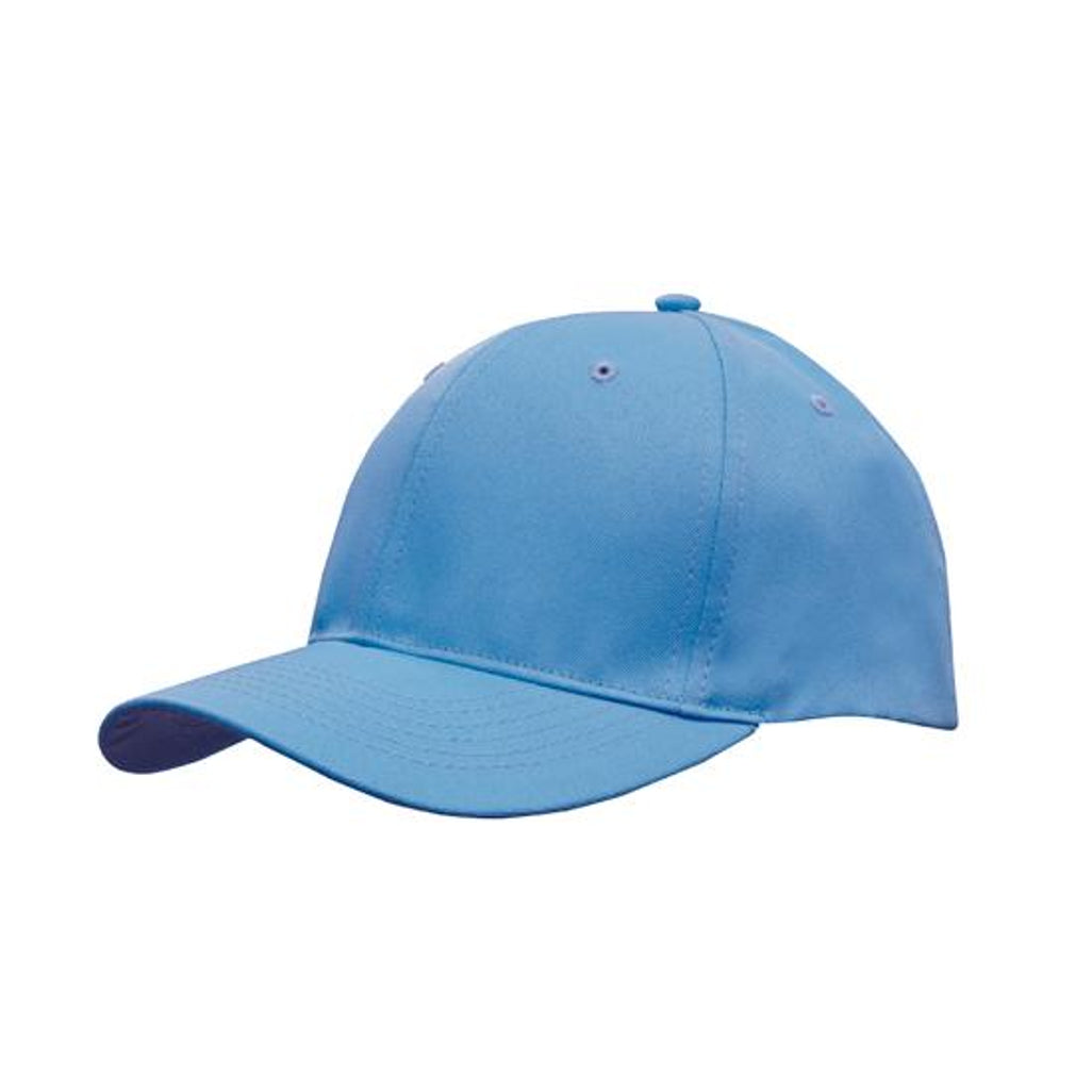 Breathable Poly Twill Cap 4012 in Sky