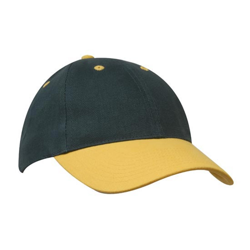 Brushed Heavy Cotton Cap 4199 in Bottle/Gold