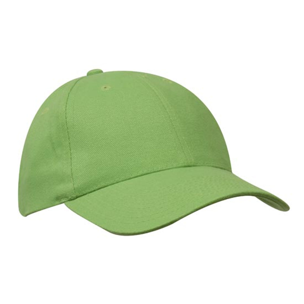 Brushed Heavy Cotton Cap 4199 in Bright Green