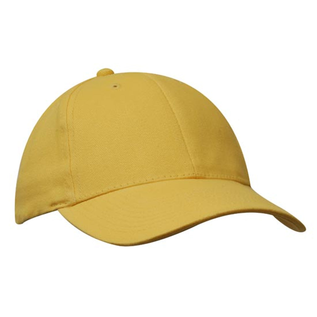 Brushed Heavy Cotton Cap 4199 in Gold