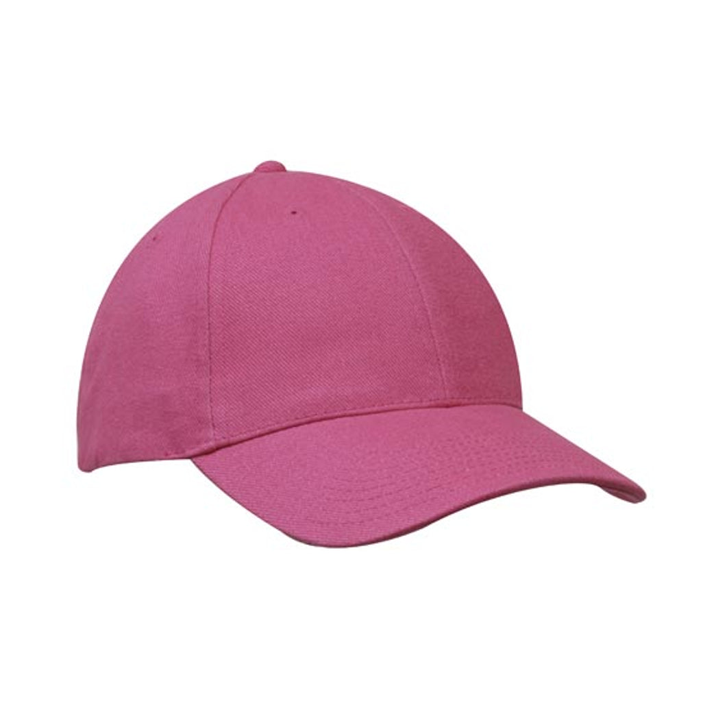 Brushed Heavy Cotton Cap 4199 in Hot Pink