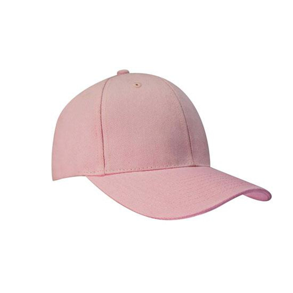 Brushed Heavy Cotton Cap 4199 in Light Pink