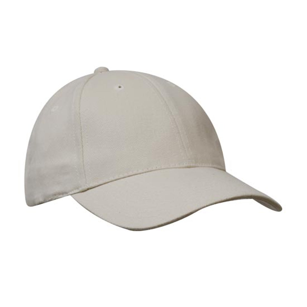 Brushed Heavy Cotton Cap 4199 in Natural