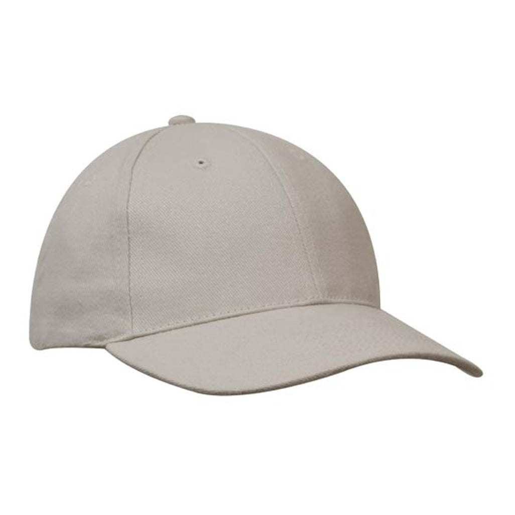 Brushed Heavy Cotton Cap 4199 in Stone