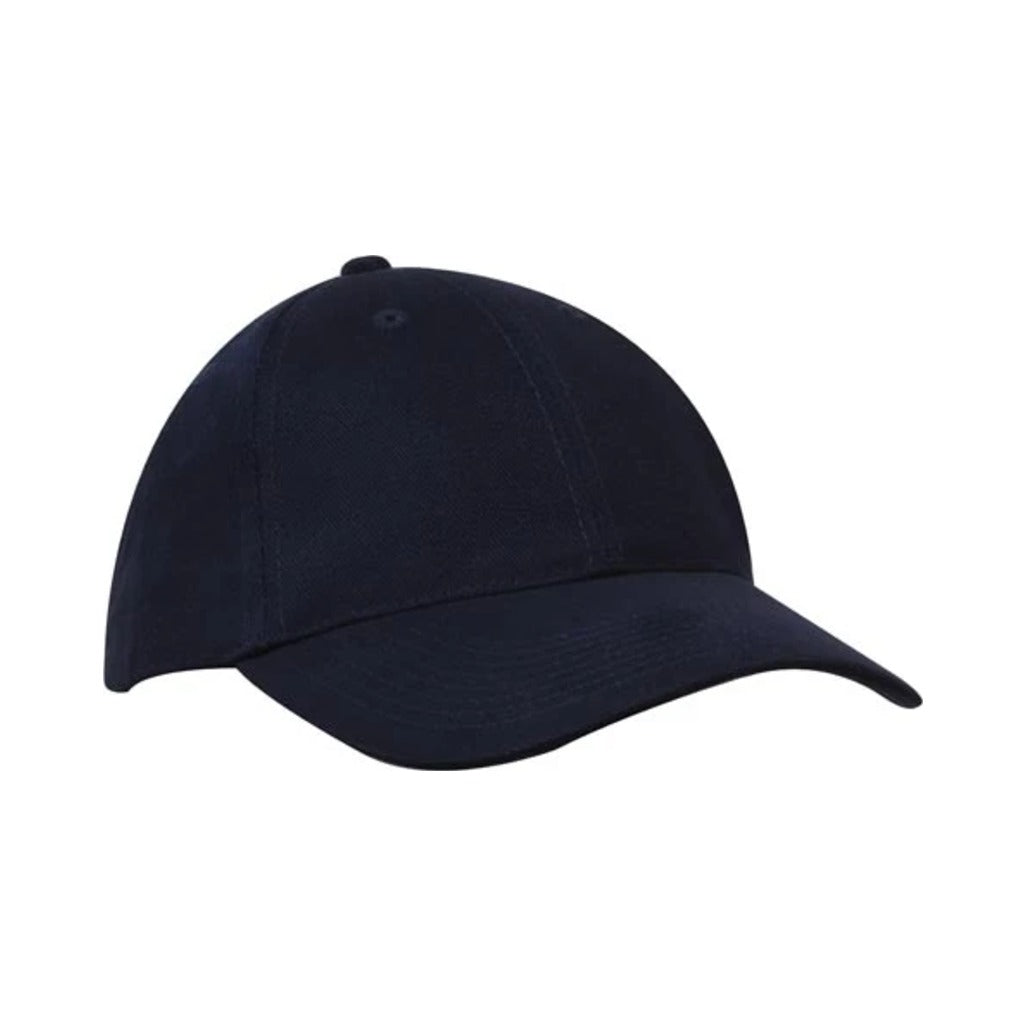 Brushed Heavy Cotton Cap 4199 in Navy