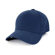 Heavy Brushed Cotton Cap AH230 in Navy