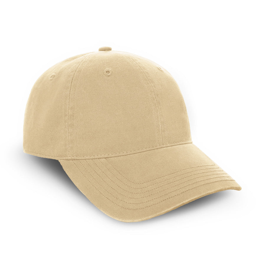 Enzyme Washed Cap AH130 in Khaki
