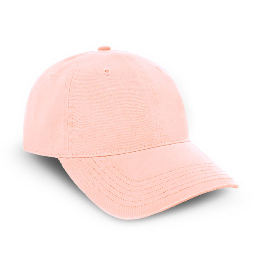 Enzyme Washed Cap AH130 in Pink