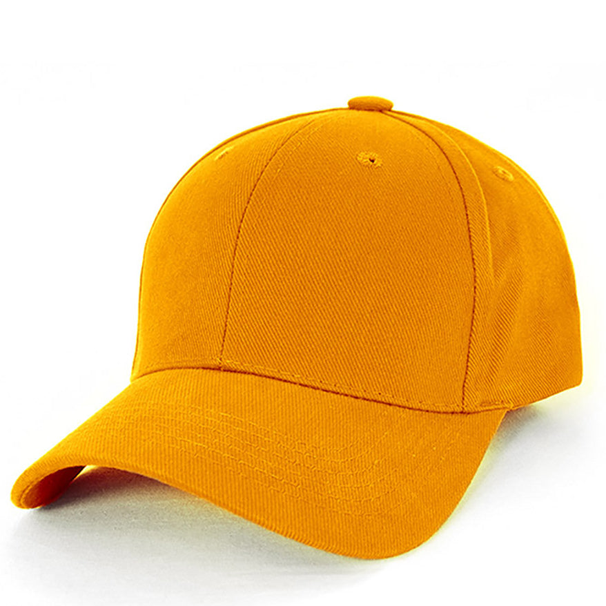 Heavy Brushed Cotton Cap AH230 in Aussie Gold