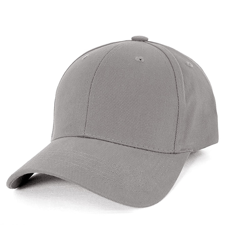 Heavy Brushed Cotton Cap AH230 in Dark Grey