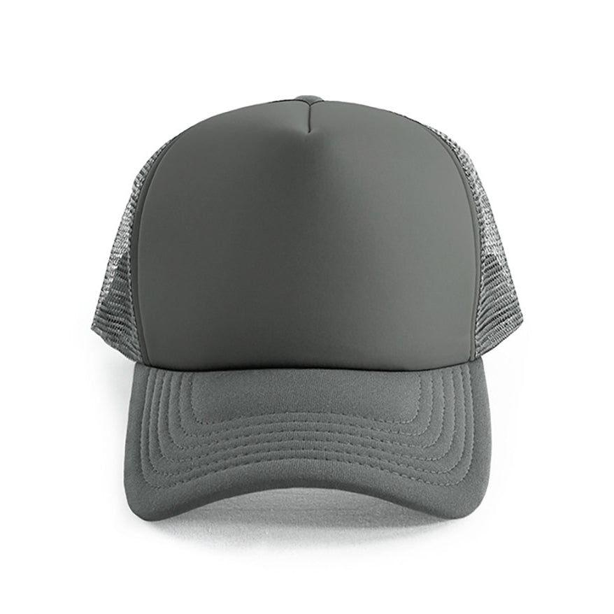 Polymesh Trucker Cap AH295 in Charcoal