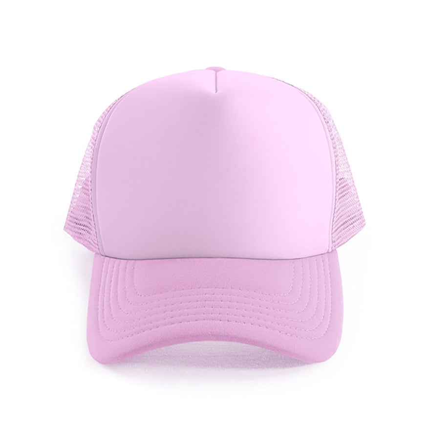 Polymesh Trucker Cap AH295 in Pink