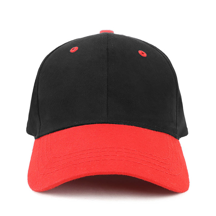 Kids Cap AH600 in Black/Red